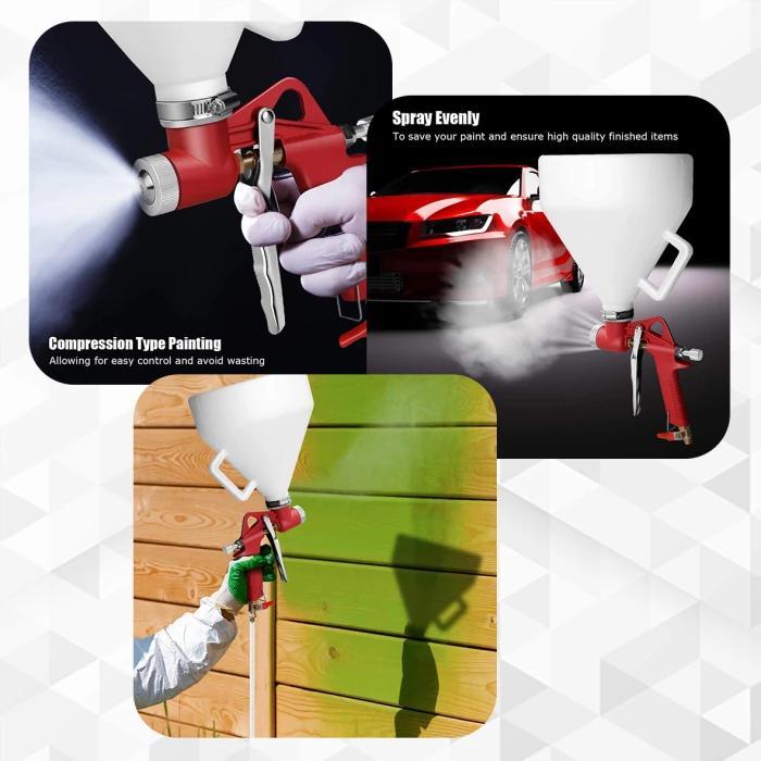 SPRAY GUN PROFESIONAL TEKSTUR ALAT SEMPROT CAT TEKSTUR CEMENT GUN