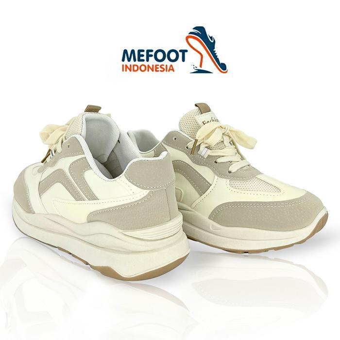 Aerostreet.Shoes - Mefoot Sneakers Hyejin Sepatu Sol Tebal & Nyaman Dipakai Seharian Anti Slip &