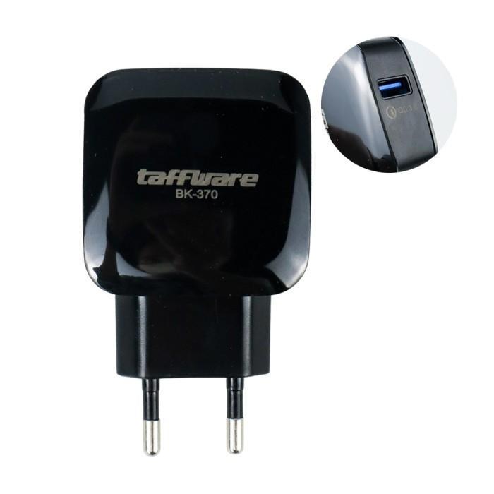 Taffware Wall Charger Usb 1 Port Quickcharge 3.0 - Bk-370