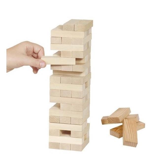 JSHOPPE JENGA ORIGINAL MAINAN KOREA JENGA KAYU BALOK MAINAN BALOK JENGA GAME SERU BERSAMA FAMILY DAN