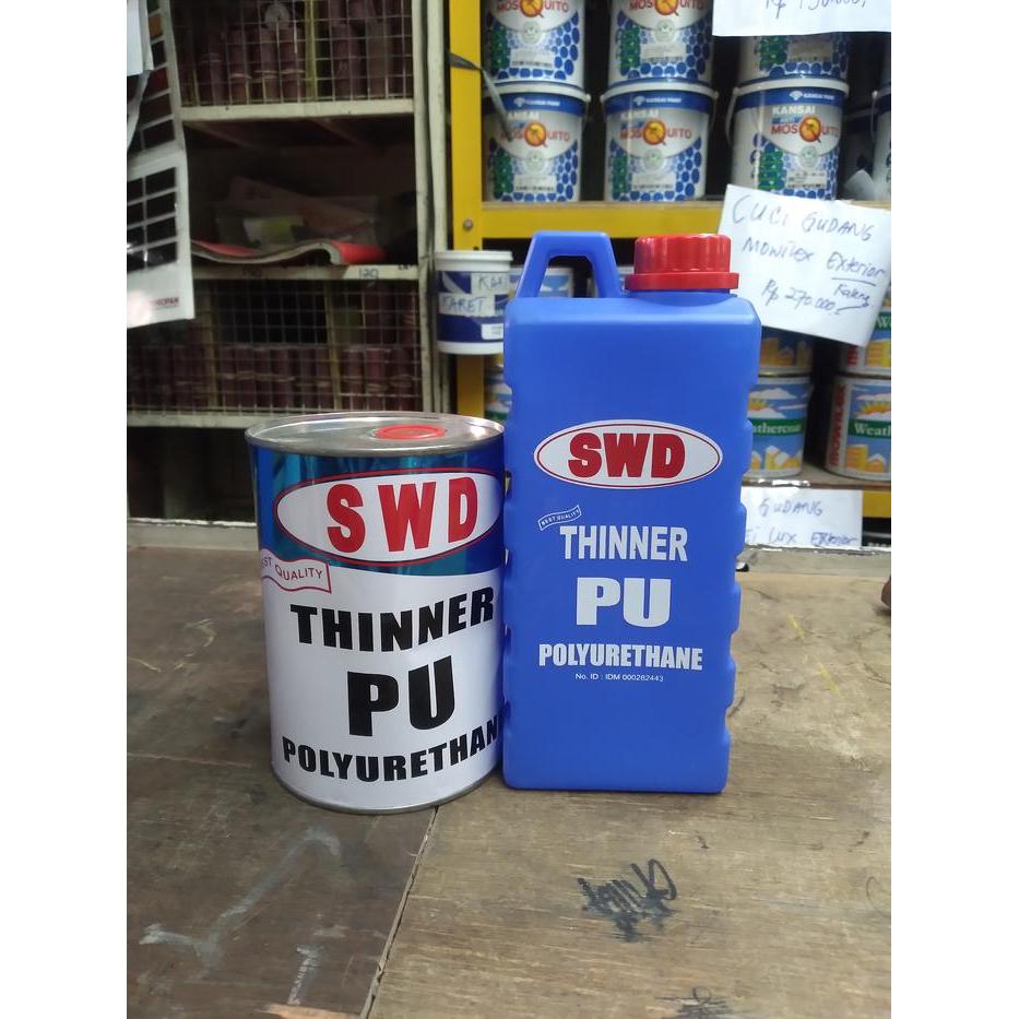 Thinner / pengencer cat minyak SWD polyurethane 1 ltr Gratis Ongkir