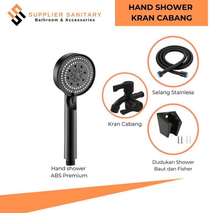 Shower Sett Kran Cabang/ Paket Shower kran Cabang