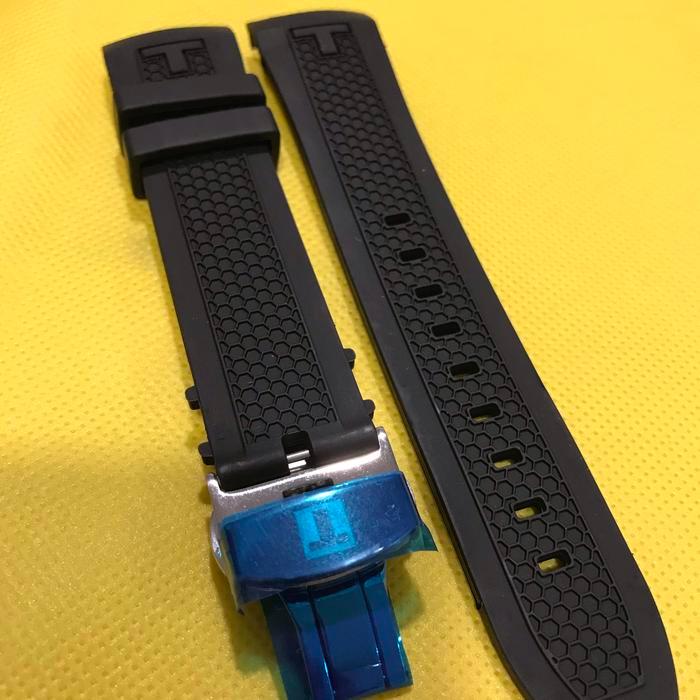 Terlaris STRAP RUBBER JAM TANGAN TISSOT T-RACE CURVED 22MM SALE