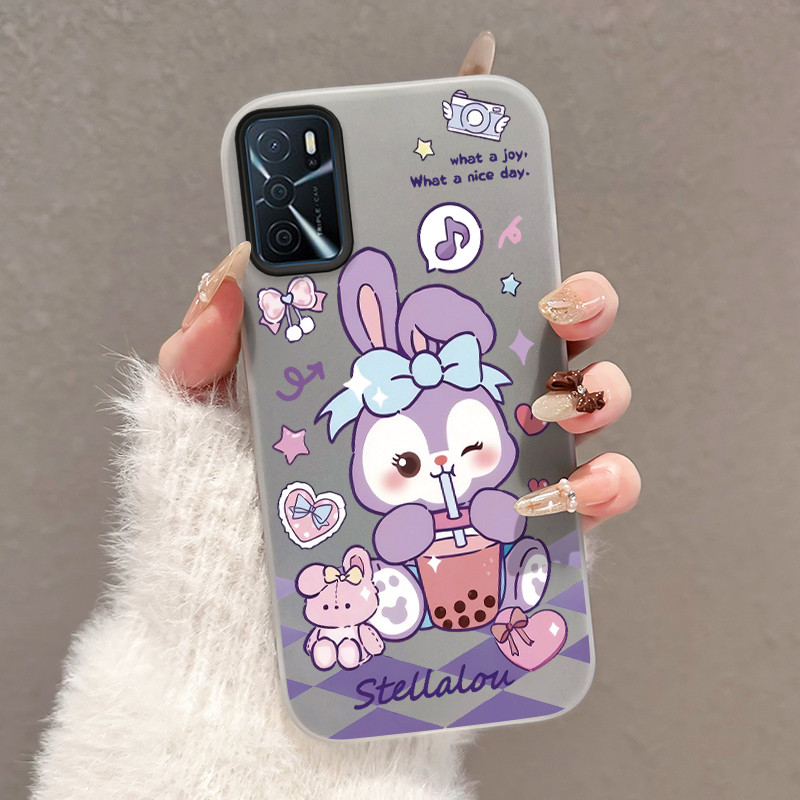 Casing Hp Untuk OPPO A16 OPPO A16s OPPO A54s Case Casing Pola Fox dan Kelinci Cesing HP Kasing Jelly