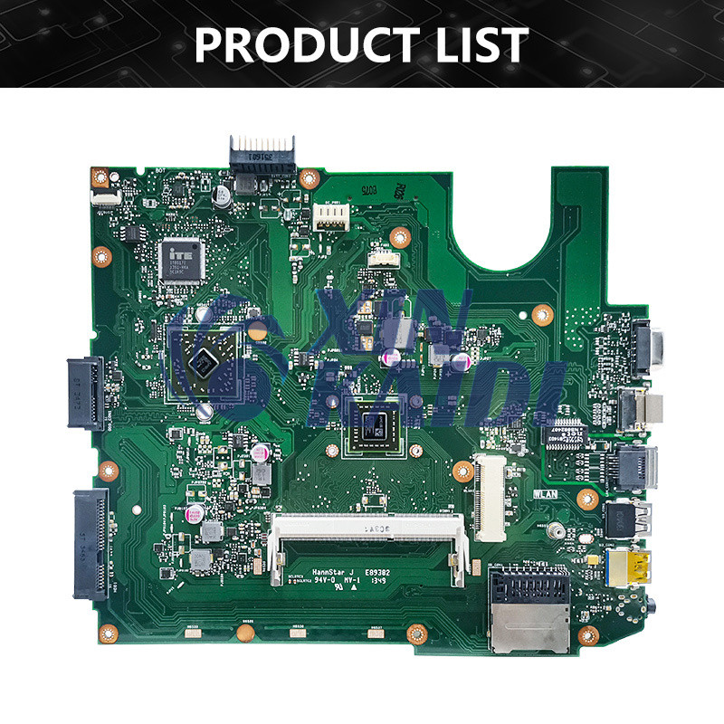 For ASUS K45U A45U Laptop Motherboard X45U integrated MAINboard E2-1800 E-450 Working Well X45 100%