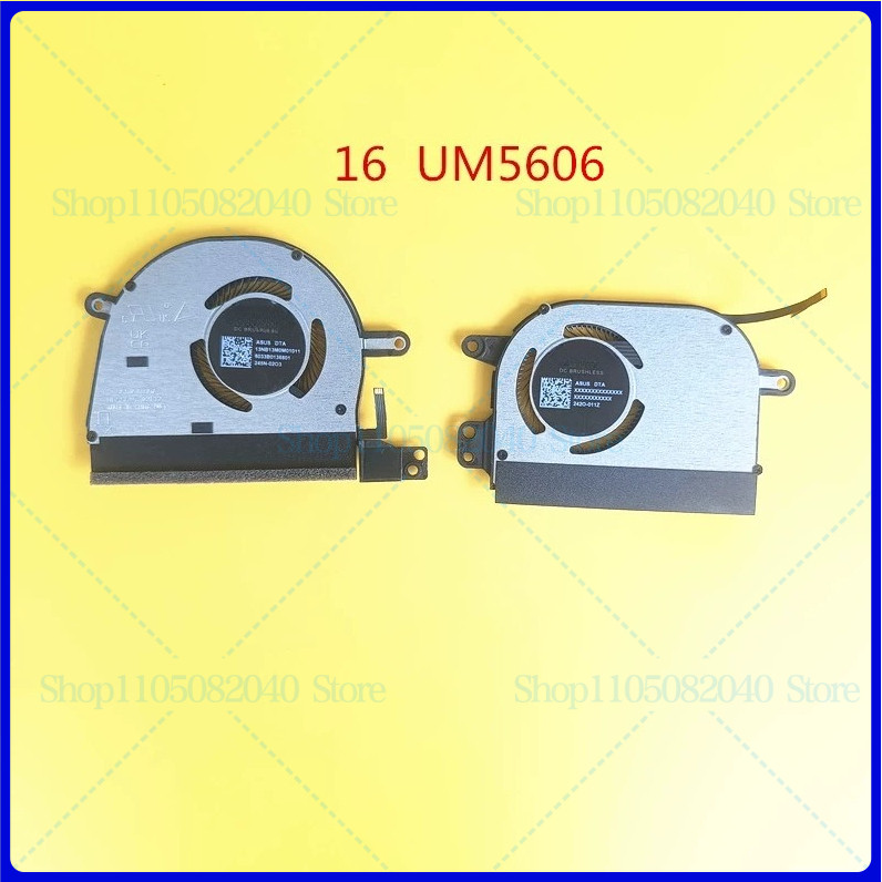 New Laptop CPU GPU Cooling Fan Cooler for ASUS Zenbook S 16 2024 UM5606