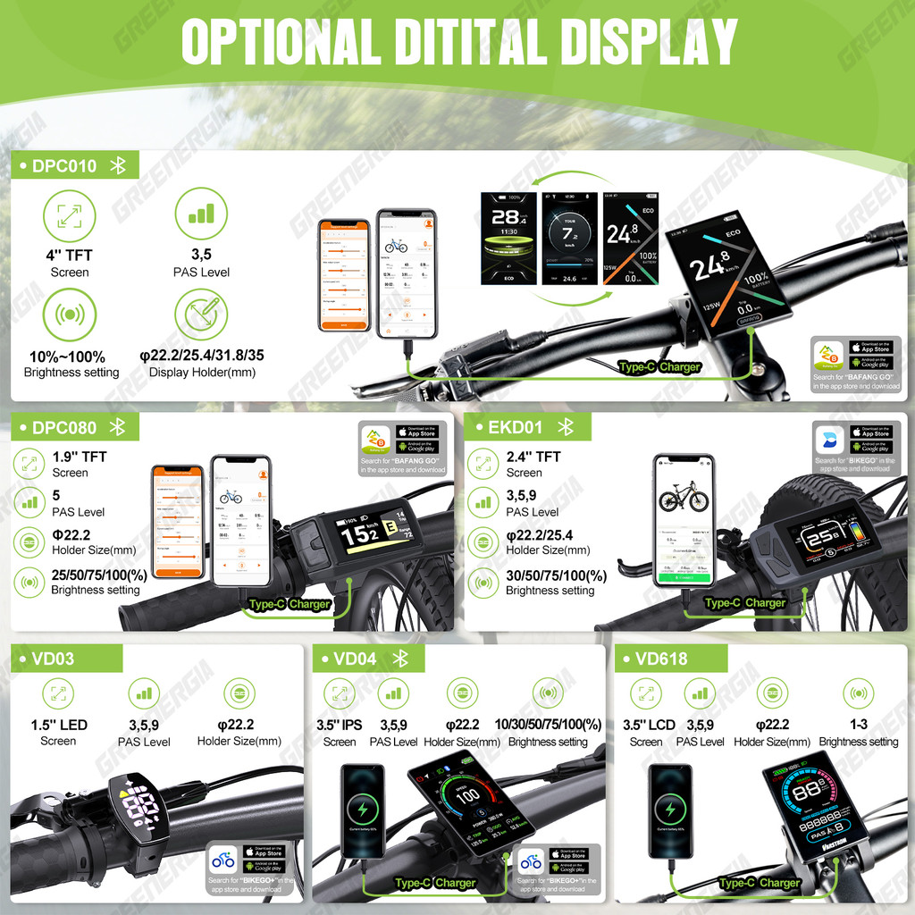 Bafang 750w 48v kit complet Mid Drive Motor 8fun BBS02 Bicycle Electric eBike Conversion Kit