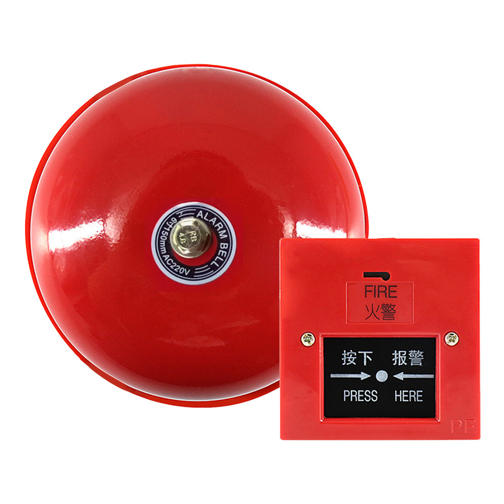Manual Call Point Fire Alarm Metal Fire Control Sound and Light Fire Alarm Fire Warning Siren for