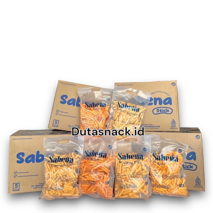 "New" 1 karton snack SABENA NEW ISI 6 karung 1kg MIX rasa ( NEW )