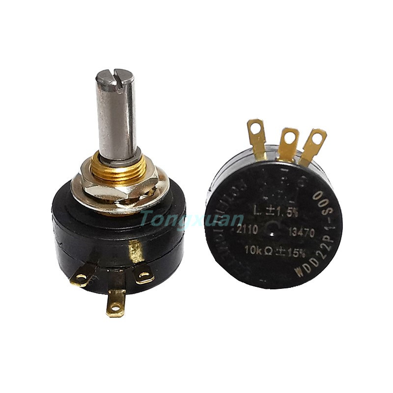 1pc WDD22P1 1k 2k 5k 10k Conductive Pastic Potentiometer WDD22 360