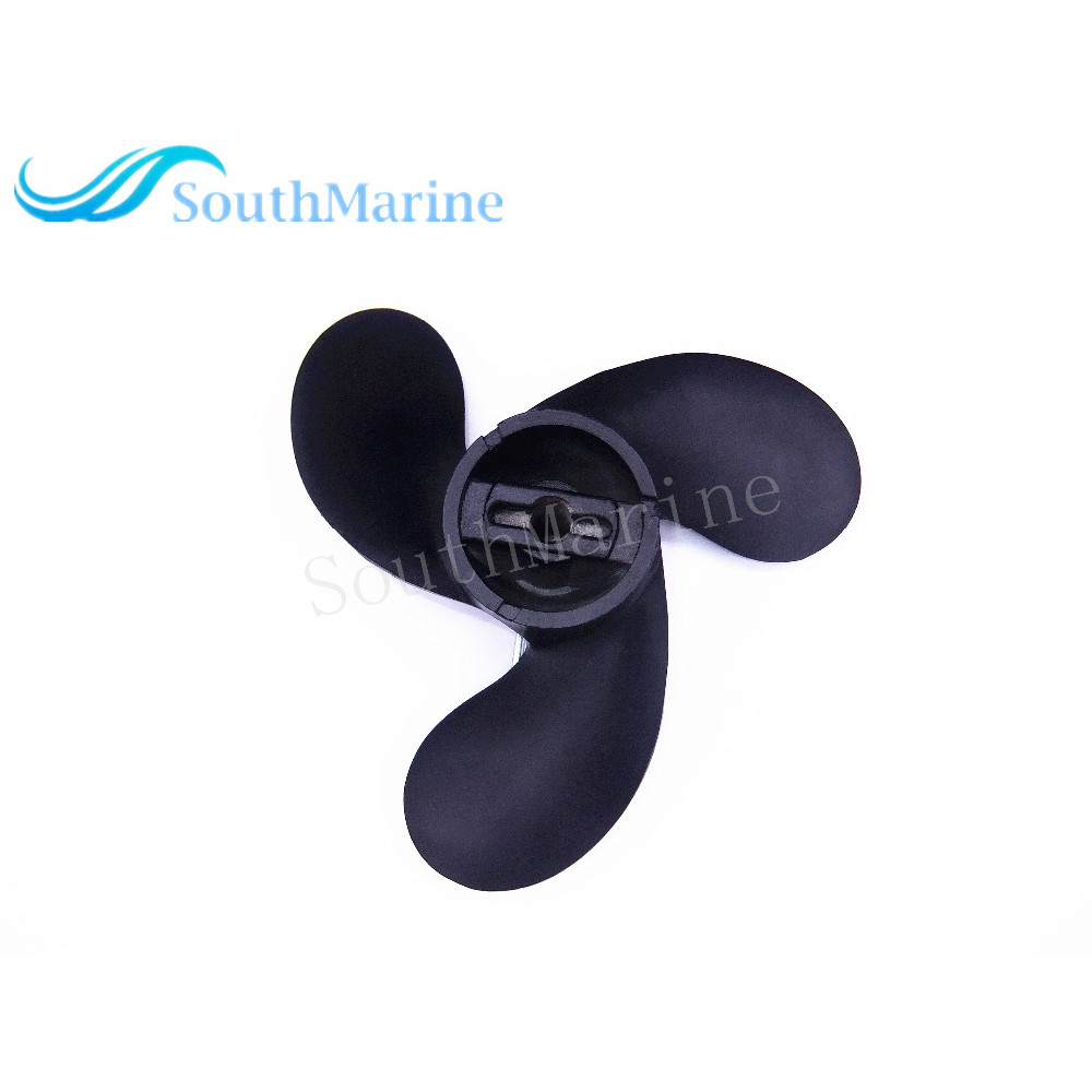 F6 Aluminum Alloy Propeller 309-64107-0 30964-1070M for Tohatsu Nissan 2.5hp 3.5hp / Mercury 3.3hp