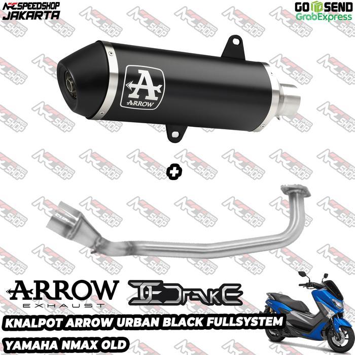 Knalpot Arrow Exhaust Urban Aerox Nmax New Conected Neo Turbo