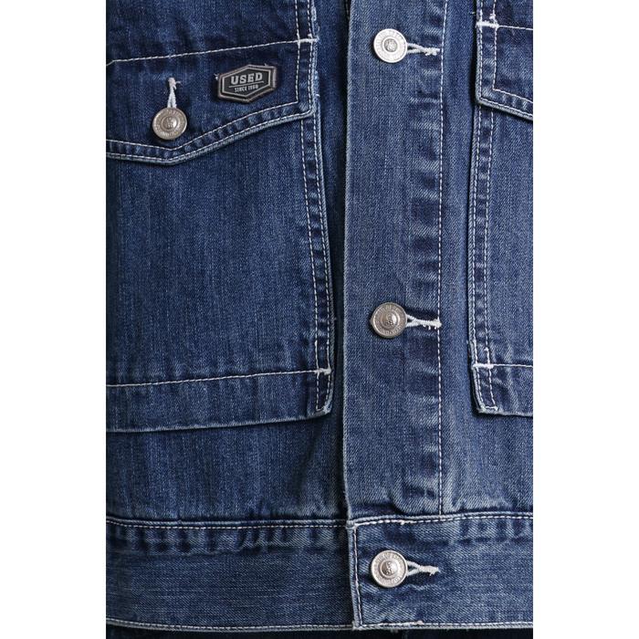 Used 1968 - Arkana Jaket Jeans Trucker Pria Boxy Fit Casual