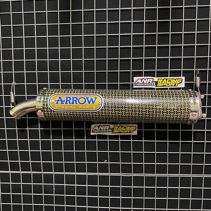 Silincer Knalpot 2Tak Arrow Exhaust Carbon Kevlar Asli