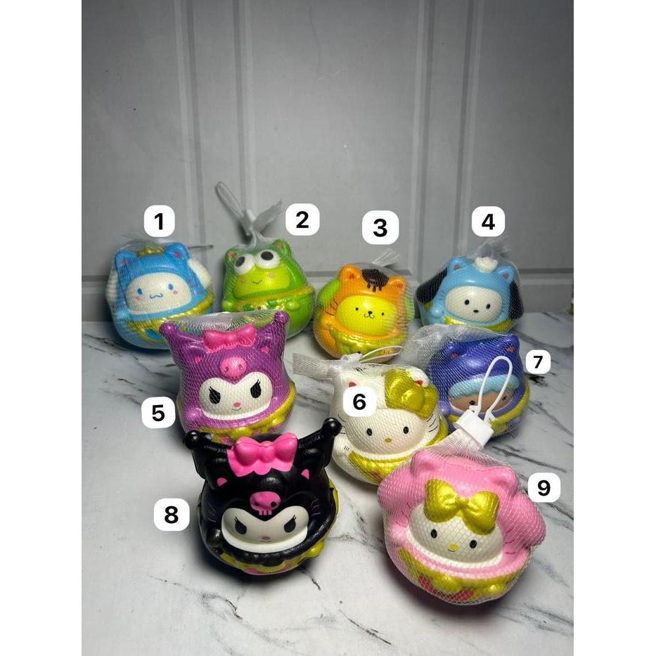 SQUISHY SANRIO COSTUME / SQUISHY SANRIO CHUBBY BULAT MINImainan squishy sanrio karakter