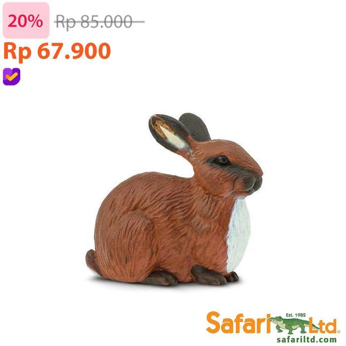 Safari Ltd 245429 - Rabbit - Animal Figure