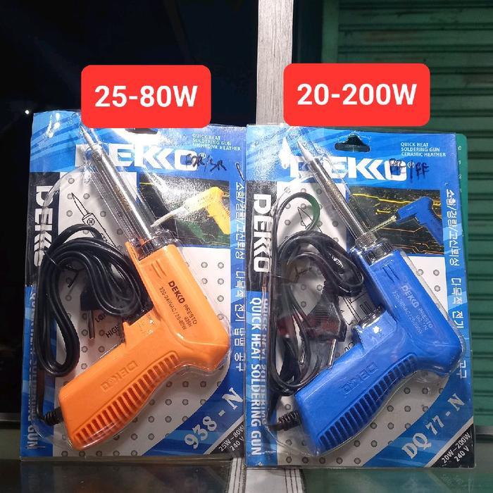Solder Tembak Listrik DEKKO 20-200W 220v