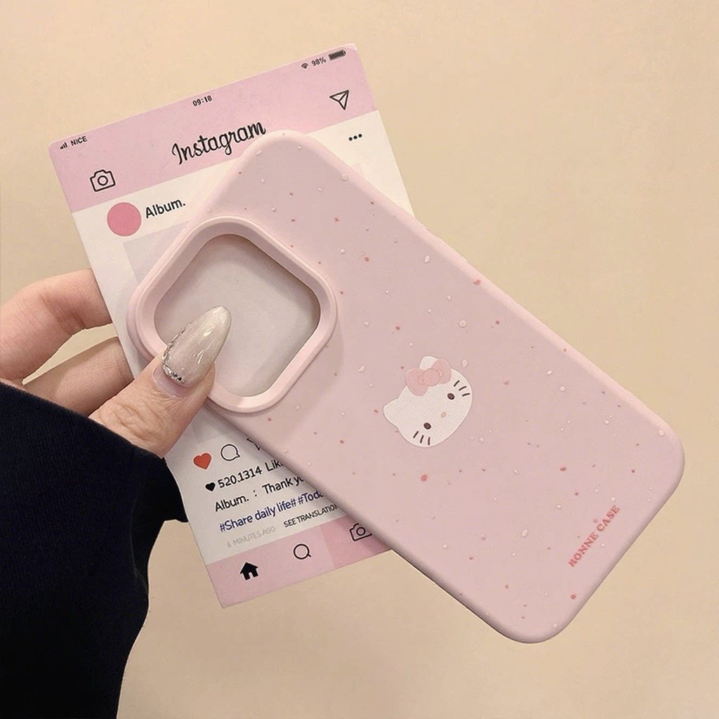 Hello Kitty Berbintik Silikon Terbaru Case Realme Note 70 C85 Pro C75 C75X Note 60X Note 60 C71 Nmk3