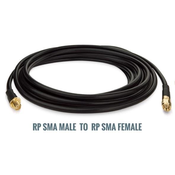 Kabel Pigtail Extention Rp-Sma Male To Rp-Sma Female Rg 58