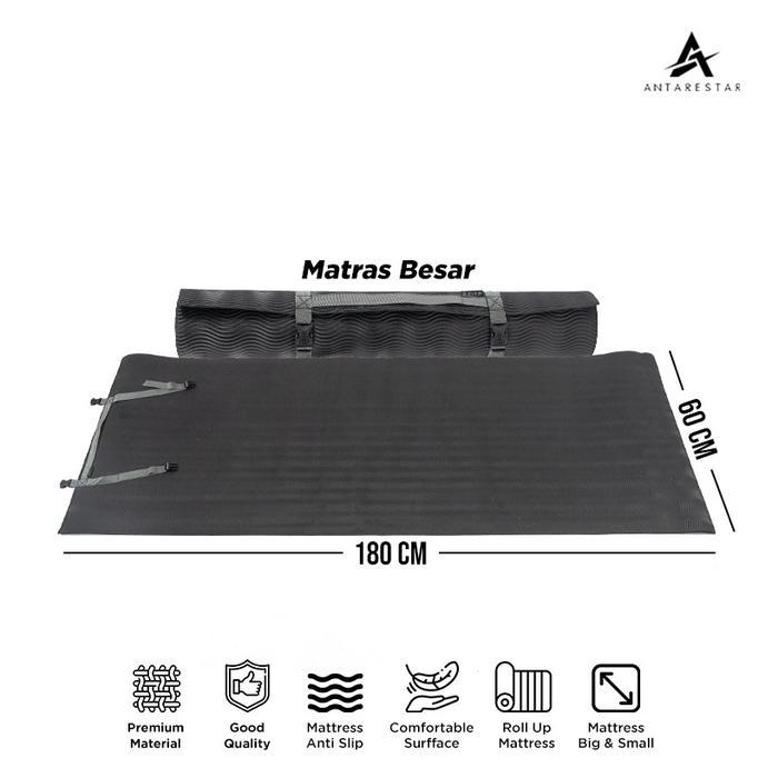 ANTARESTAR Official Paket Hemat Polar Bulu Tidur Camping Free Matras Antarestar Bag Tikar SBP-MTL