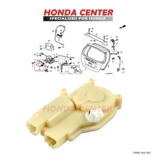 Actuator Central Lock Pintu Bagasi Honda Jazz Gd3 2004 2005 2006 2007 2008 Stream 1700cc
