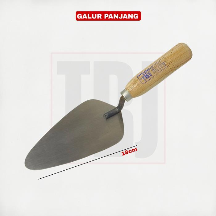 Sendok Semen Galur Panjang 18cm Cetok Semen Adukan