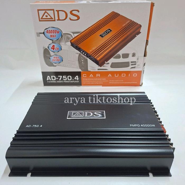 Power 4channel ADS AD 750.4channel Amplifier ADS 750.4