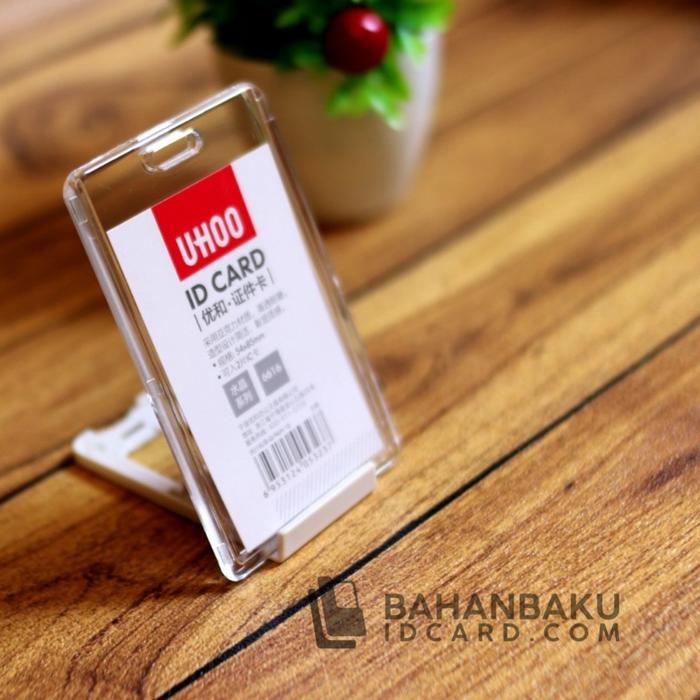 "New" card holder id card akrilik bantex premium casing id card pelindung id