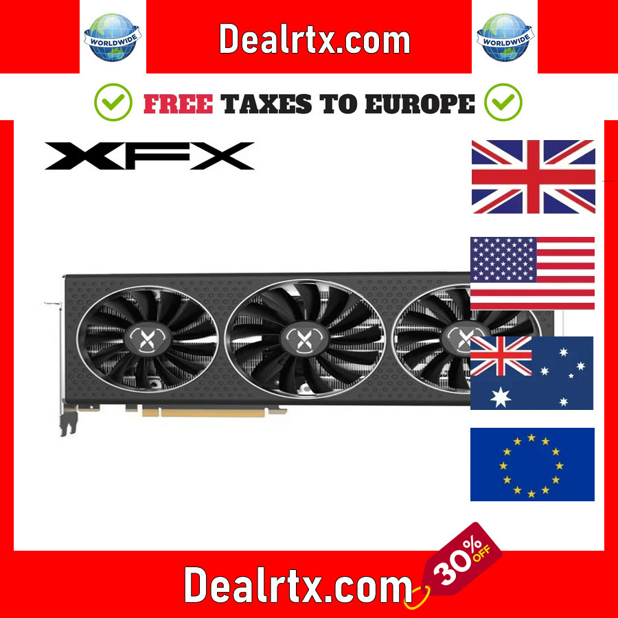 USED XFX RX 6700 XT 12GB RX6700 XT 6700XT Graphics Card GPU AMD Radeon RX6700XT 6700 10GB Video