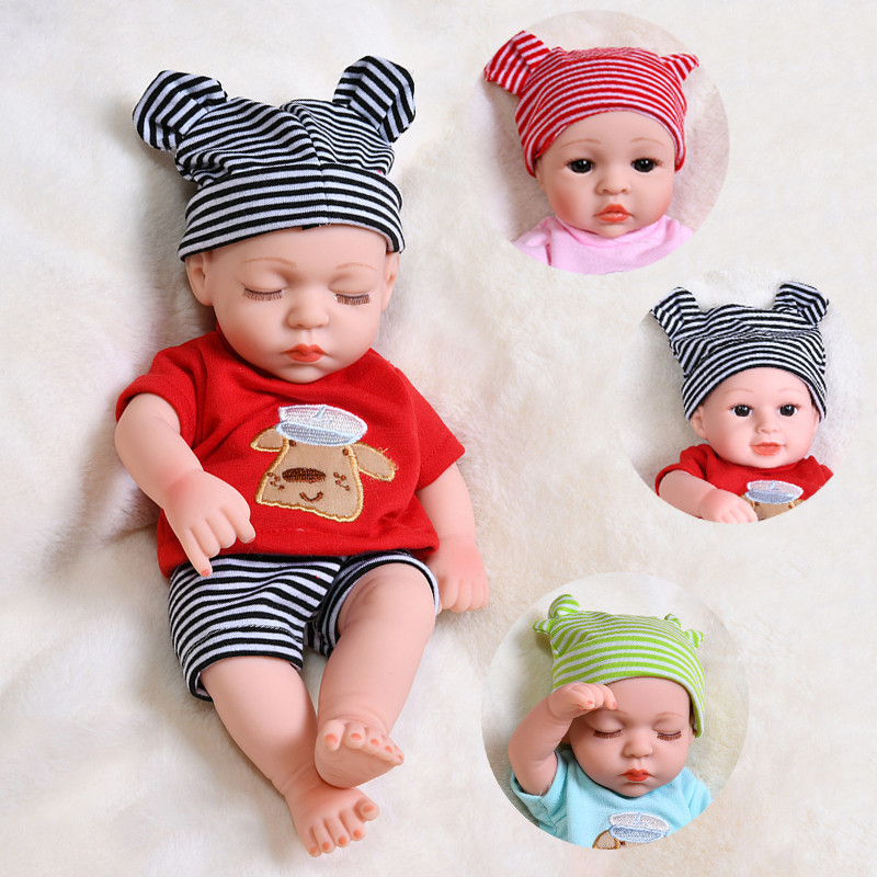 30Cm Reborn Dolls Baby Reborn Toys Doll Waterproof Vinyl Bebe Doll Cute Reborn Baby Doll For Girls