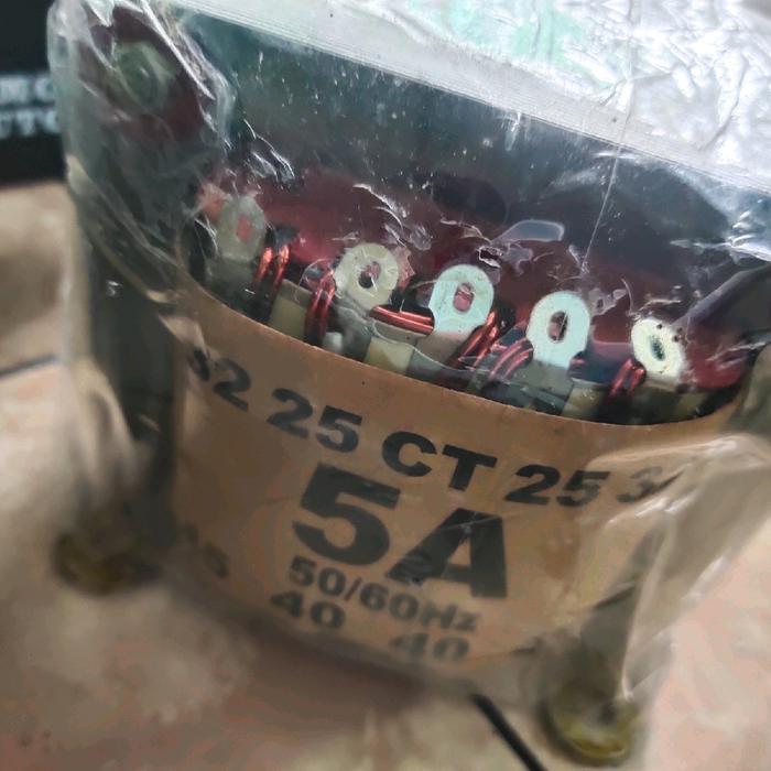 trafo travo 5A CT 45 dan CT 32 murni (besar)