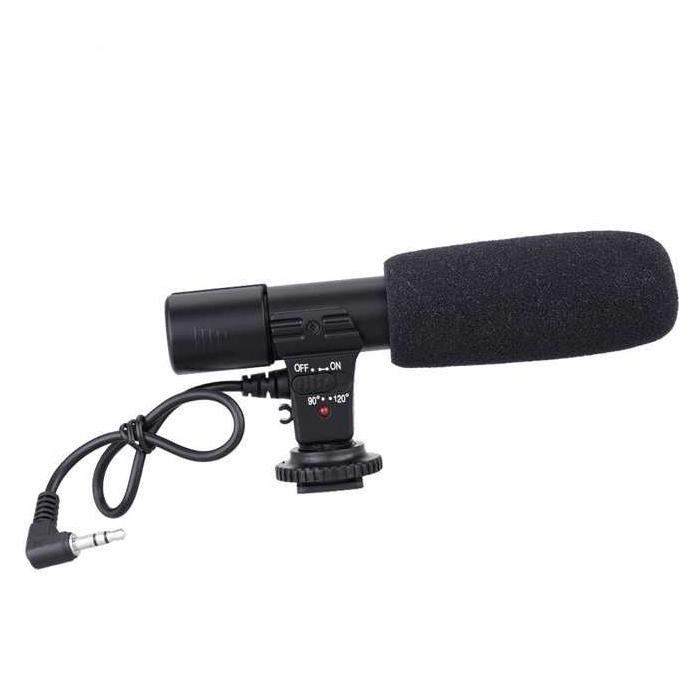Rajawali Microphone Mic-01 For Canon, Nikon Dslr, Sony Handycam