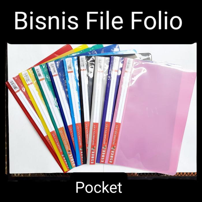 Map Plastik, Bisnis File, Folio, Pocket