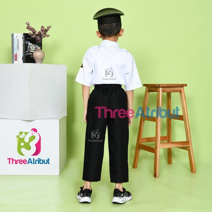 Promo Baju Pilot Anak Laki Laki Perempuan Seragam Profesi Anak Kostum Premium Best Quality