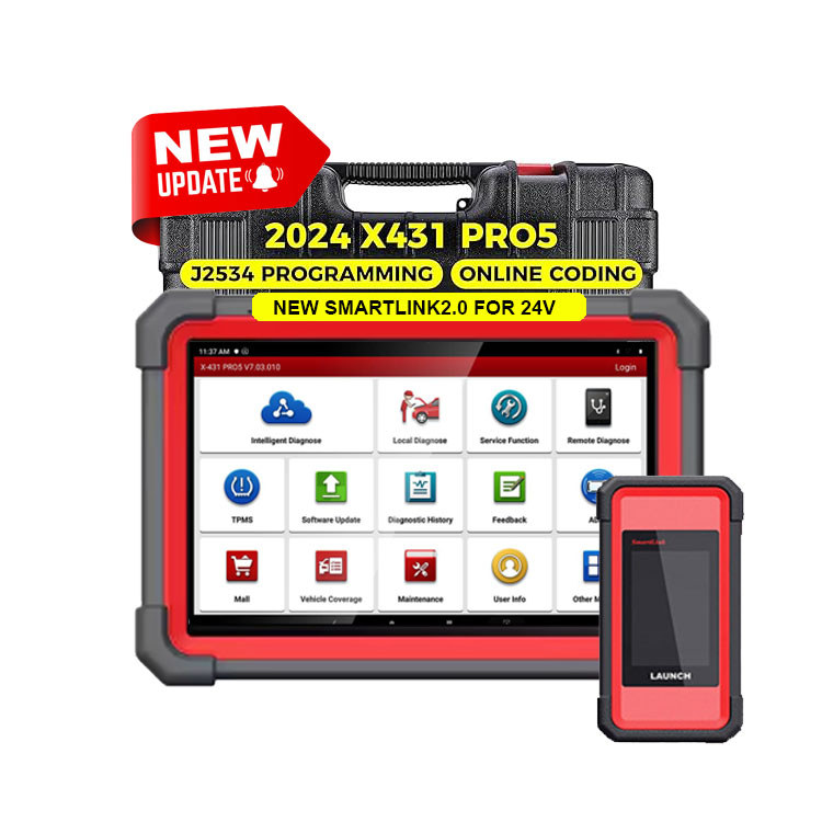 STOK TERBATAS  Launch X431 Pro5 X-431 PRO 5  Obd2 Scanner Repair Ecu Programming Tools Automotive Ve