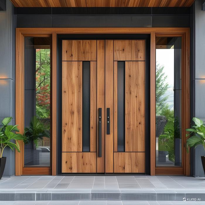 Pintu Rumah Utama 2 Pintu - 80x210