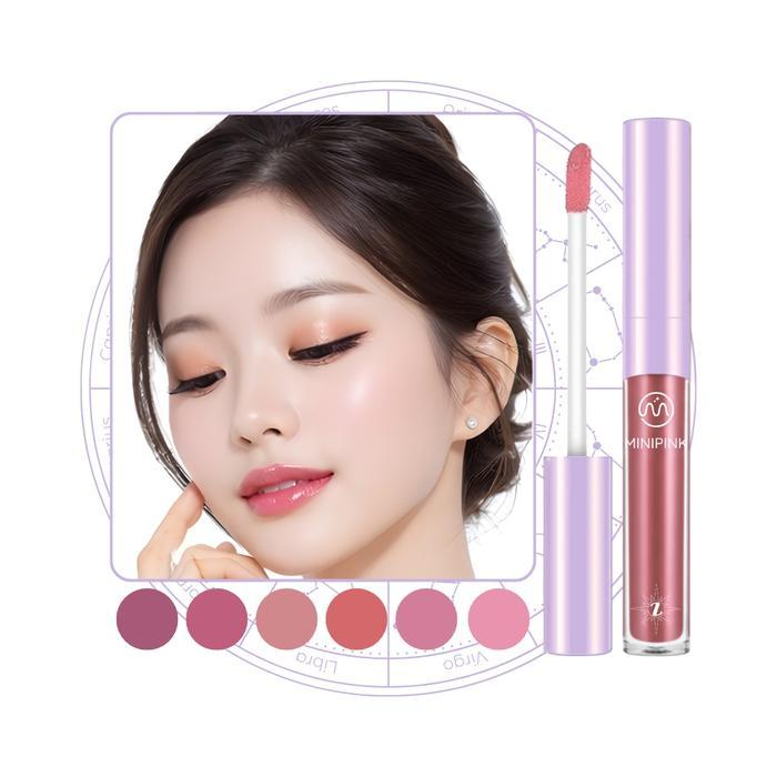 [Bpom] Minipink Zodiac Kiss Lip Gloss - Lipgloss Bening & Glitter Plumpy Mp066 Promo
