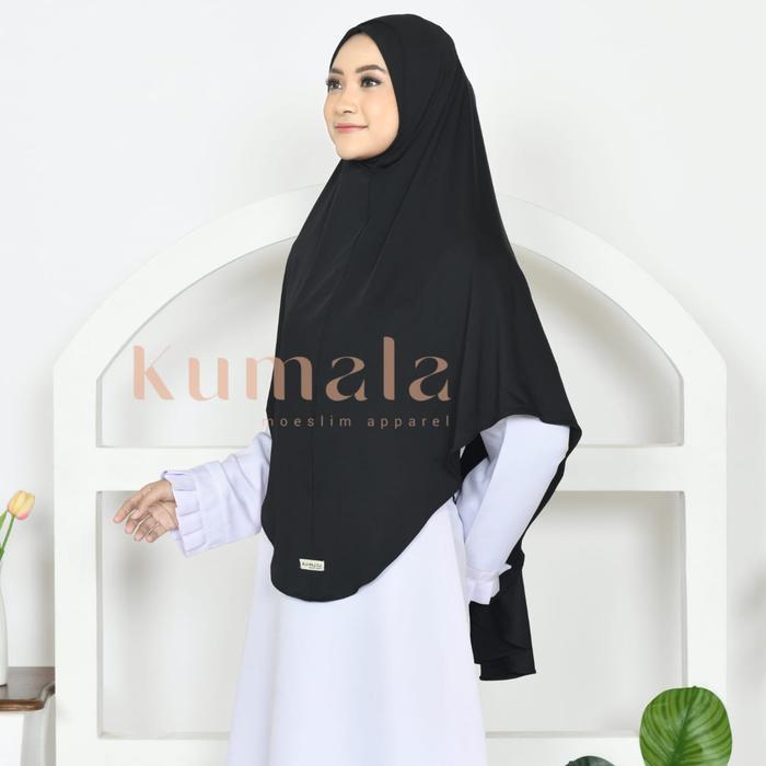 Kumala - Jilbab Syiria Khimar Cadar Syari Bahan Jersey Premium Ukuran Jumbo Bisa Cod / Jilbab Cadar