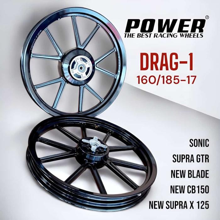 VELG RACING POWER GP DRAG SONIC GTR BLADE NEW CB 150 NEW SUPRA 125 NEW PNP