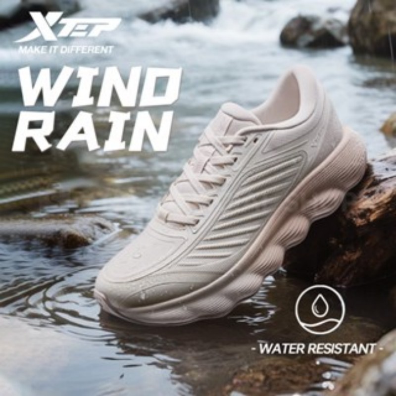 Xtep Wind Rain Outdoor Edition For Women 2024 Winter Running Shoes Rebound Soft Leisure Support