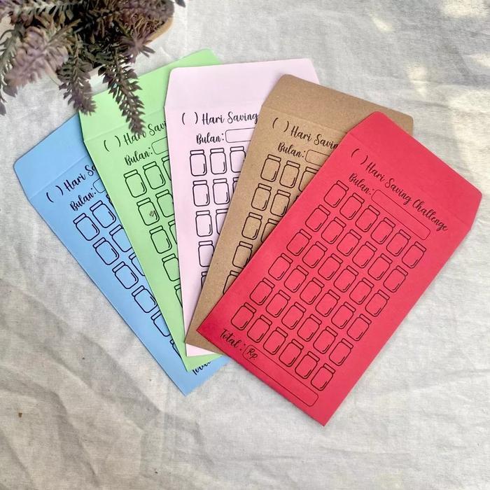Amplop Uang Besar / Amplop Saving Challenge / Amplop Menabung / Angpau Uang Besar
