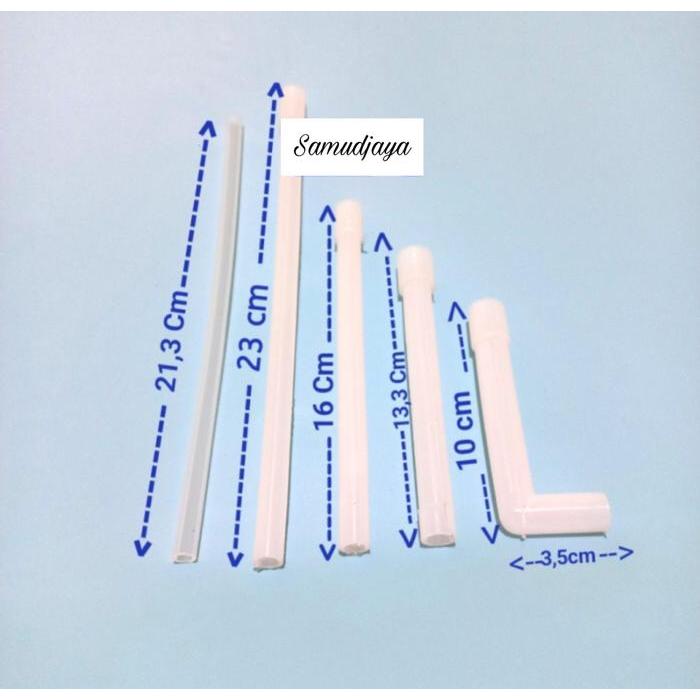 selang dispenser multi 1 set isi 5 pcs/selang karet dispenser umum