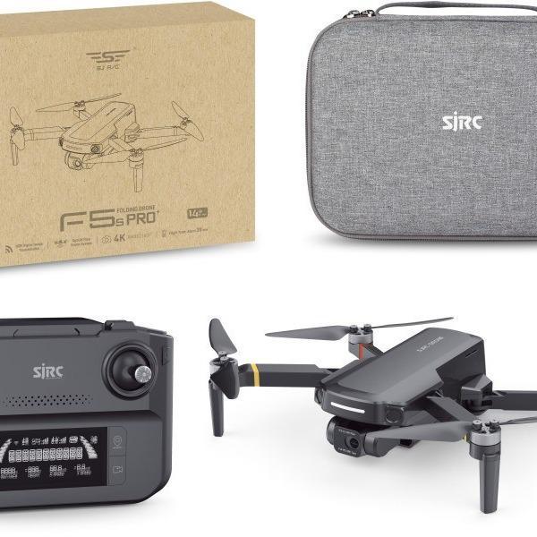 Drone SJRC F22 S2 Pro+ 6KM 2-Axis Gimbal 4K Kamera RC Drone GPS Quadcopter ALT SJRC F22S 4k PRO / F5