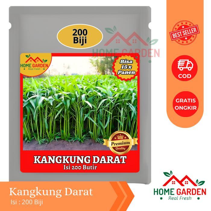 Benih Biji Bibit Kangkung Darat Kangkung Bangkok Kangkung Cabut 200 Butir benih kangkung