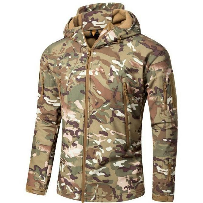 Jaket Tactical Tad Waterproof Multicam