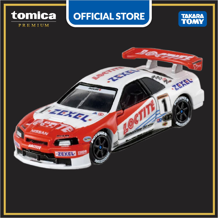 Tomica Premium Racing Nissan GT-R R34 Loctite