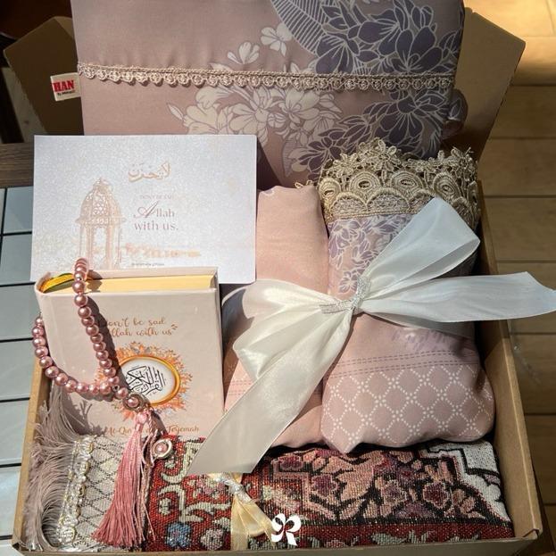 Hampers Set Mukena Hampers Mukena Set Seserahan Pernikahan Alat Sholat Mukena Sajadah Hampers Mukena