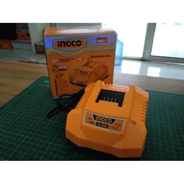 Fast Charger 4A baterai INGCO 20V FCLI20411