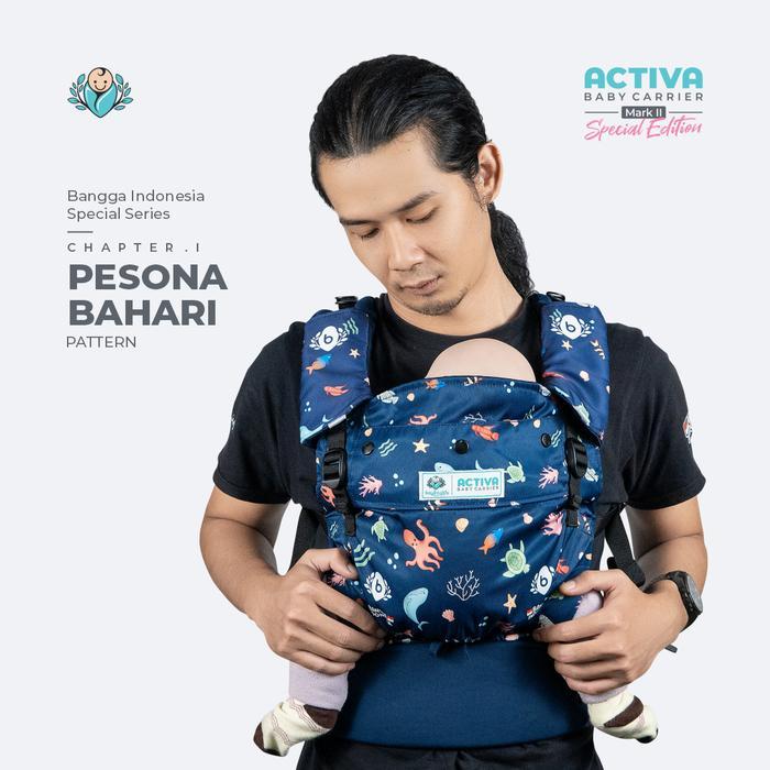 Gendongan Bayi Activa Bayiku Id Baby Carrier Ssc Seri Bangga Indonesia