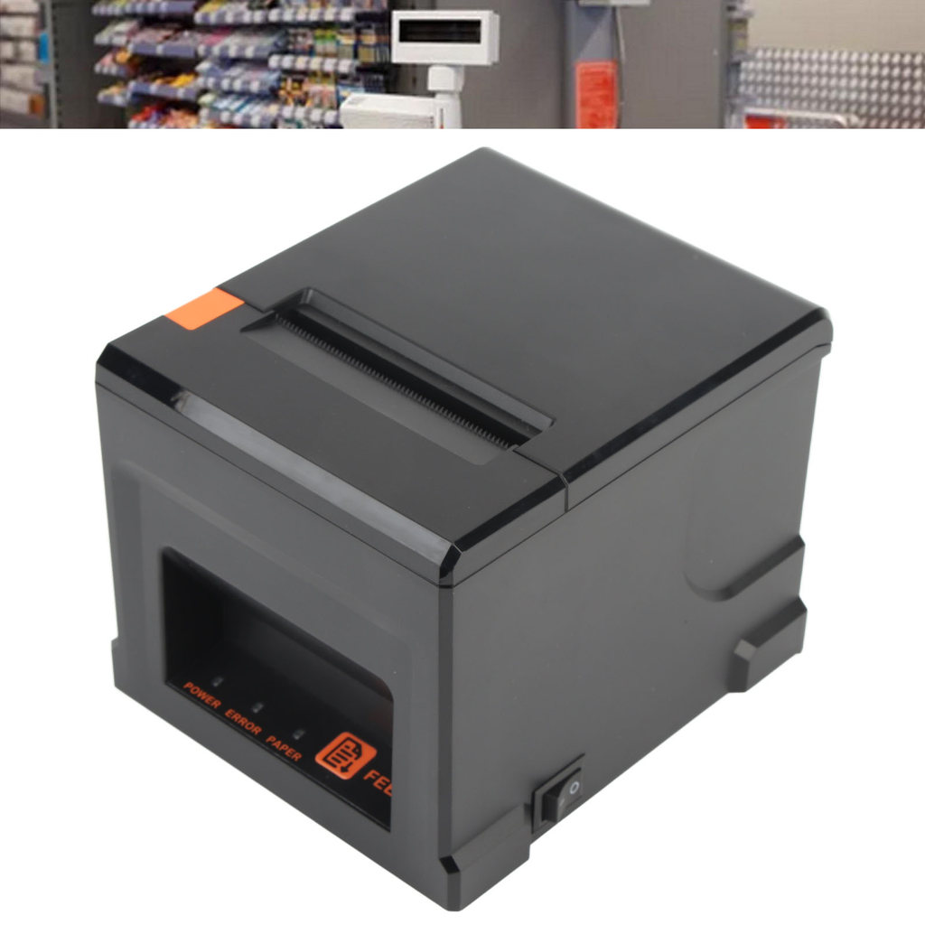 Thermal POS Printer USB Ethernet Interface 80mm USB Thermal Receipt Printer with Auto Cutter